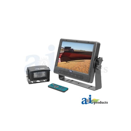 A & I Products CabCAM Video System, Touch Button (Includes 9" Monitor and 1 Camera) 16" x10" x5" A-CTB9M1C